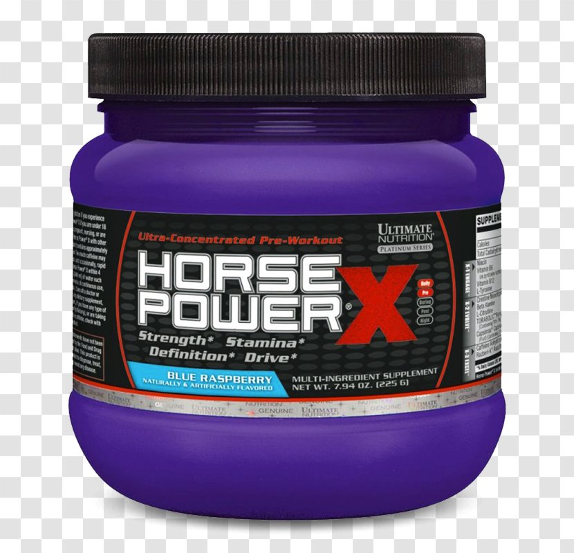 Horse Pre-workout Dietary Supplement Nutrition Whey Protein - Creatine - Power Transparent PNG