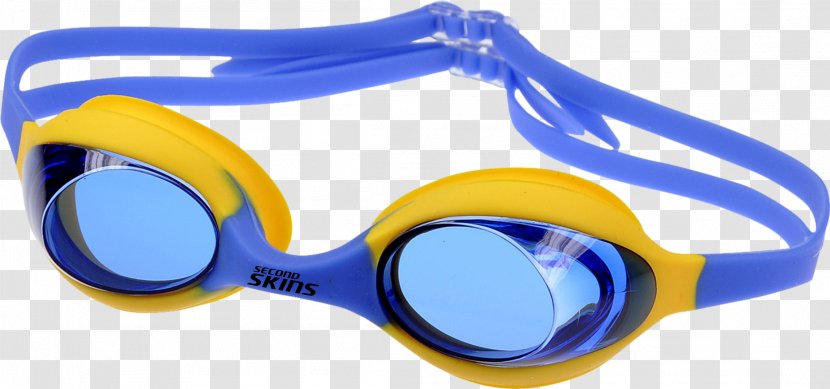 Goggles Glasses Blue Swimming Plastic - Sunglasses Transparent PNG
