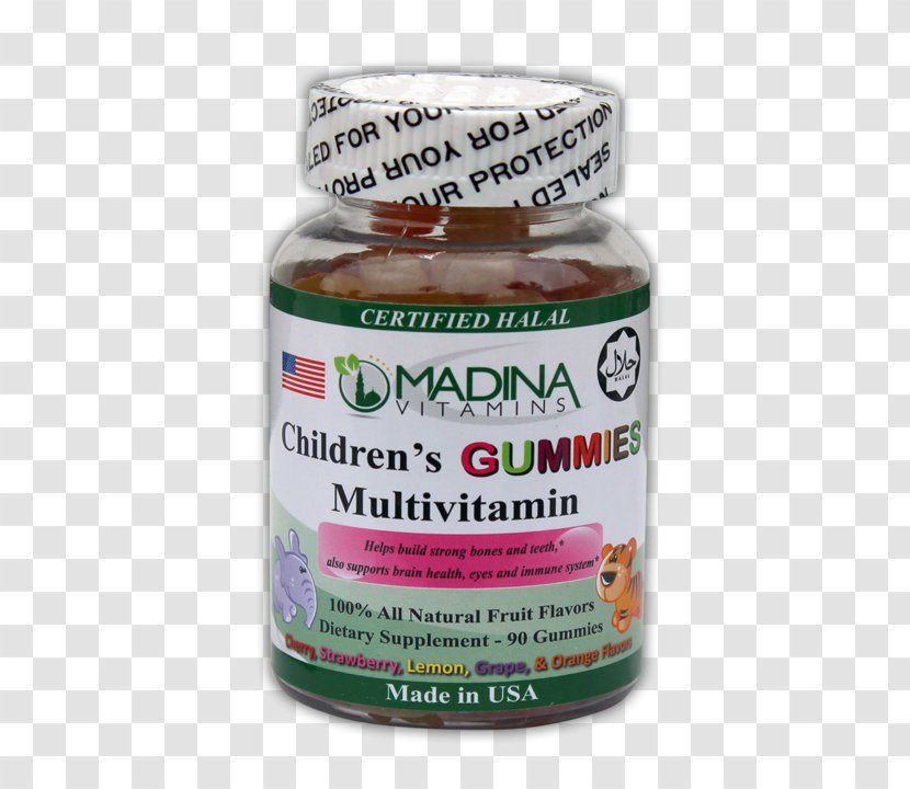 Dietary Supplement Gummi Candy Halal Gummy Bear Multivitamin - Child Transparent PNG