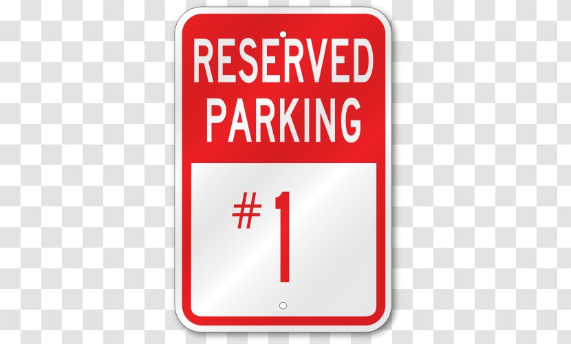 Number Custom Company Parking Sign Customer Brand Reserved - Rectangle - Apartment Rules Transparent PNG
