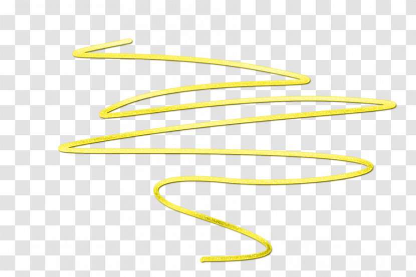Line Angle Material - Yellow Transparent PNG