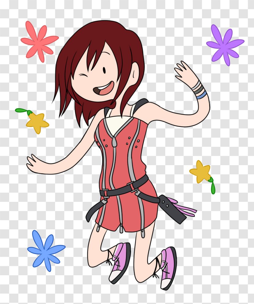 Kingdom Hearts: Chain Of Memories Kairi Sora Clip Art - Flower - Heart Transparent PNG