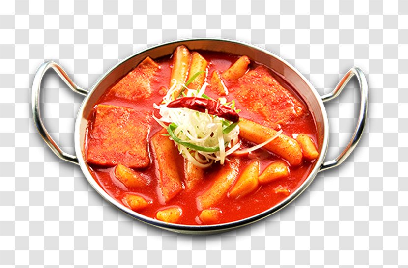 Tteok-bokki Fast Food Jajangmyeon Curry Cuisine - Korean Transparent PNG