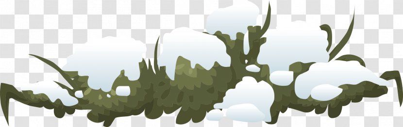 Shrub Snow Clip Art - Tree - Fir-tree Transparent PNG