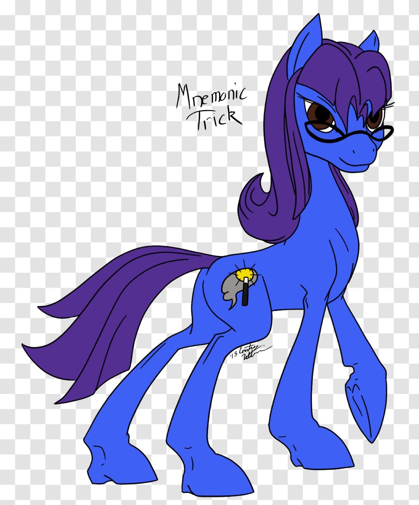 Clip Art Horse Illustration Carnivores Purple - Carnivoran - Trick Pony Transparent PNG