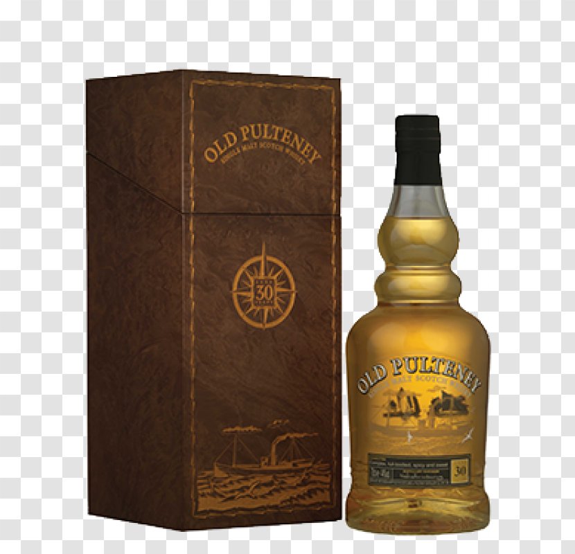 Old Pulteney Distillery Whiskey Liqueur Single Malt Whisky Scotch - Barrel - Gold Cask Transparent PNG