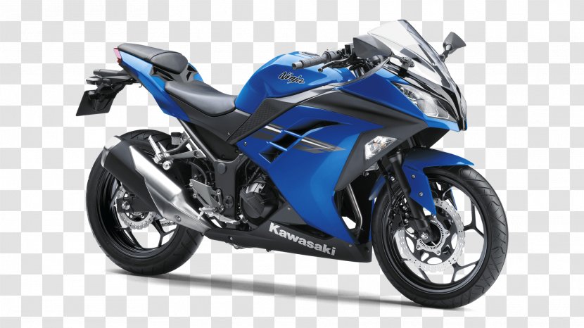 Kawasaki Ninja 300 Motorcycles Sport Bike - Automotive Exterior - Suzuki Transparent PNG