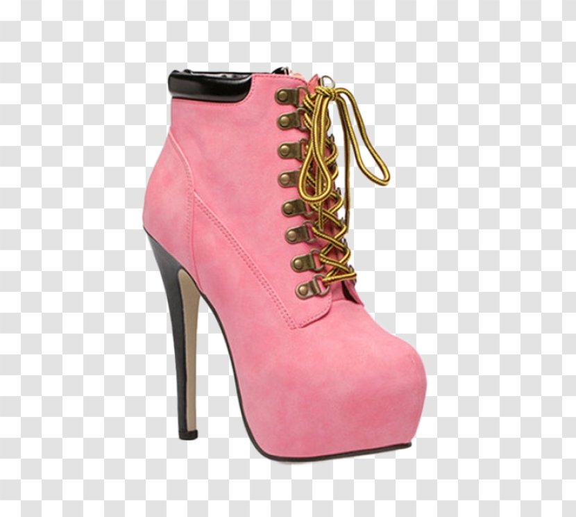 Fashion Boot High-heeled Shoe Stiletto Heel - Footwear - Heels Transparent PNG