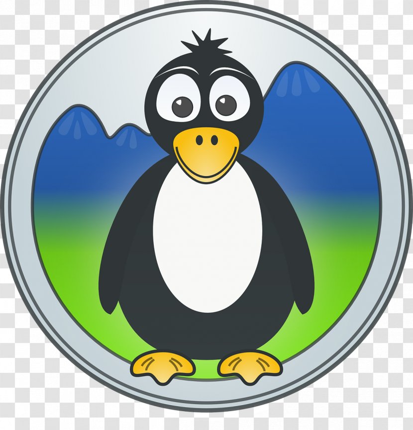 Penguin Clip Art - Logo - Mirror Penguins Transparent PNG