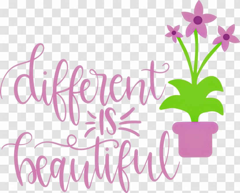 Different Is Beautiful Womens Day Transparent PNG