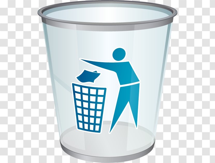 Rubbish Bins & Waste Paper Baskets Recycling Bin - Cup - Trash Transparent PNG