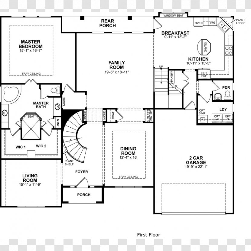 Floor Plan Design House - Room Transparent PNG