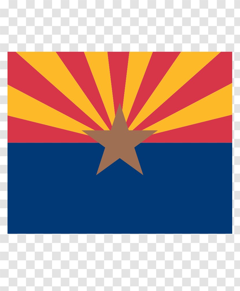 Flag Of Arizona The United States Thirteen Colonies - Vector Transparent PNG