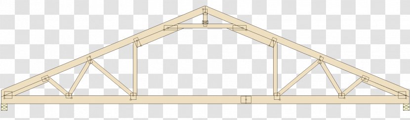 Triangle Structure Shed - Roof Transparent PNG