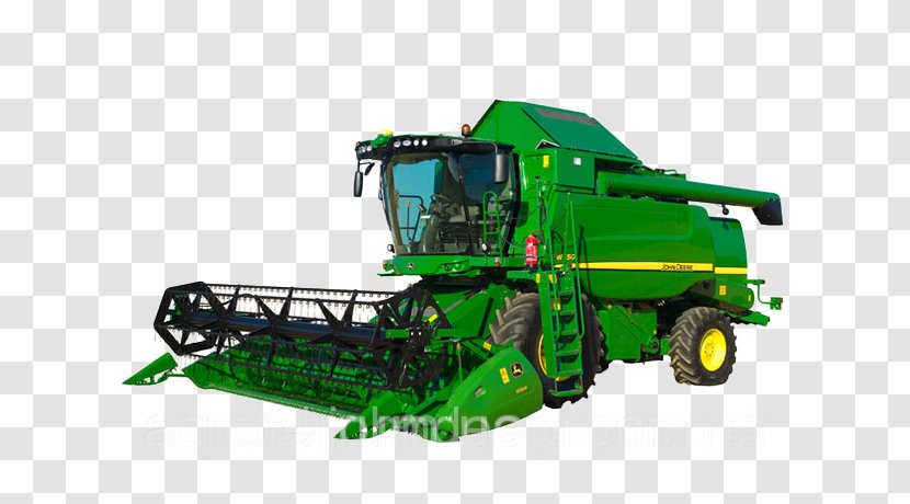 John Deere Combine Harvester Agriculture Agricultural Machinery - Claas - Case IH Transparent PNG