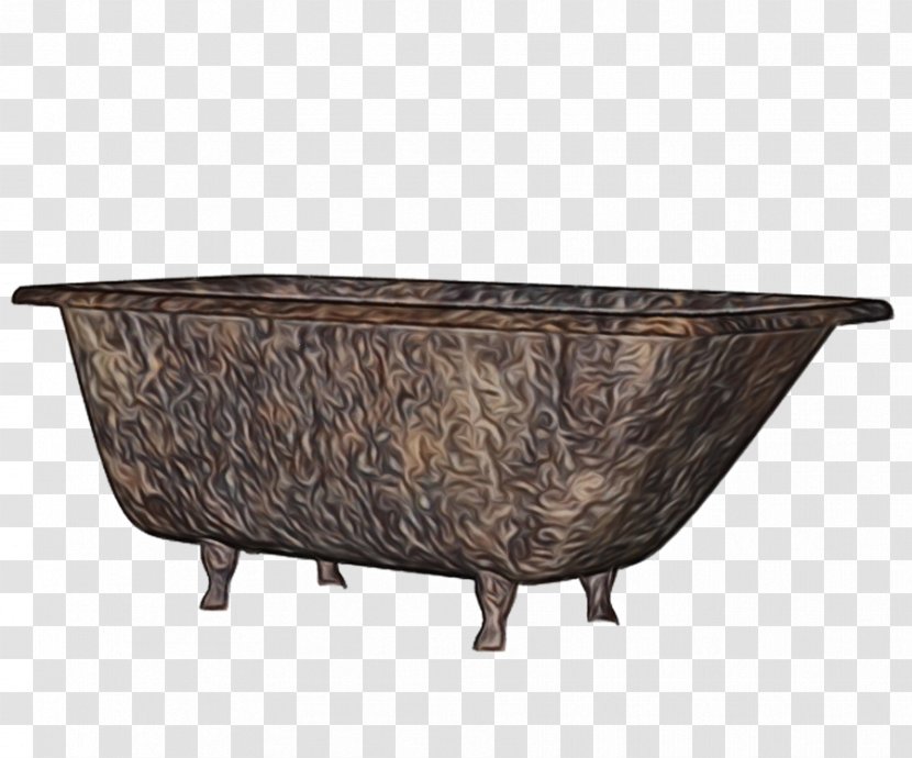 Bowl Table Bathtub Metal Antique - Paint - Furniture Transparent PNG