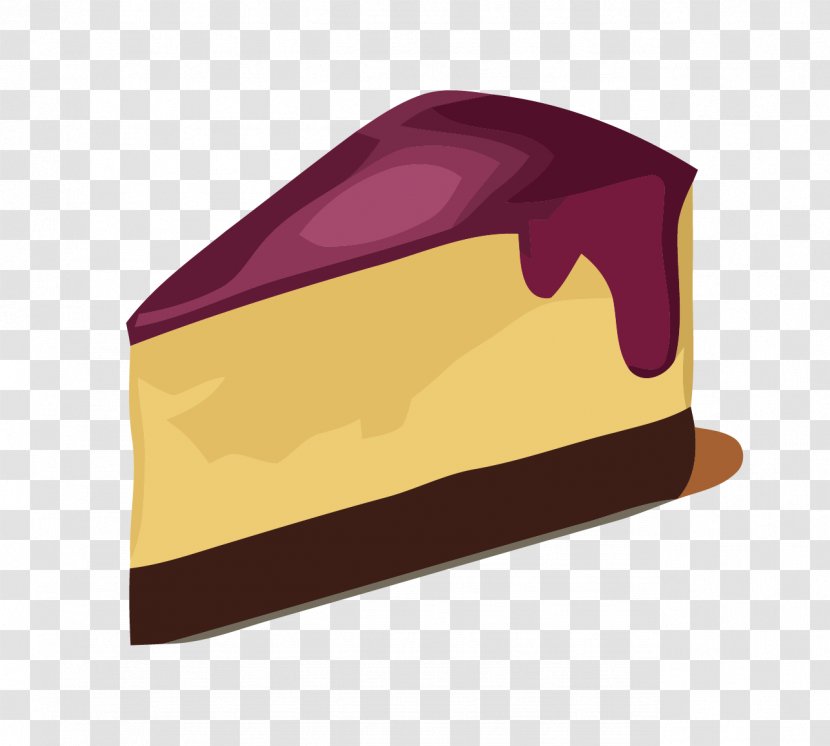 Breakfast Bakery Ice Cream Cake Logo - Purple - Vector Material Transparent PNG