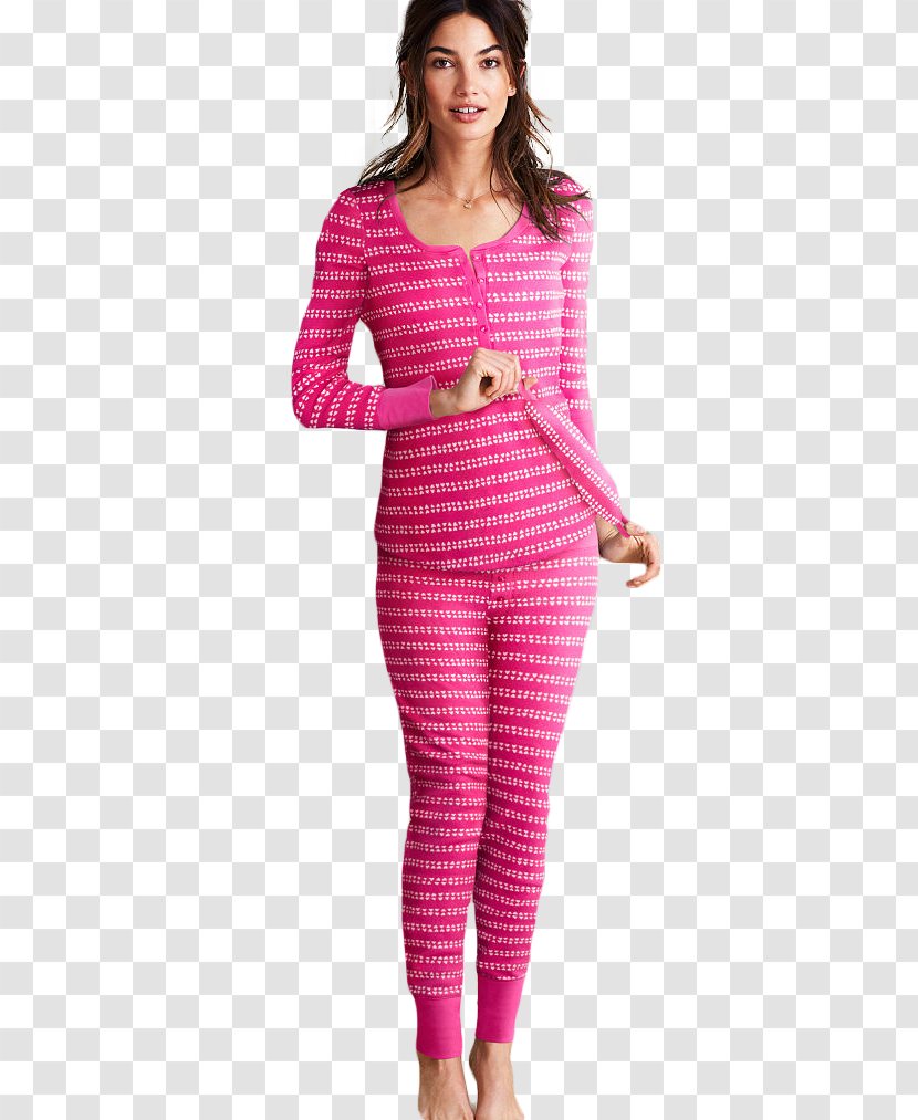 Pajamas Victoria's Secret Nightwear Shirt Fashion - Leggings - Lily Transparent PNG