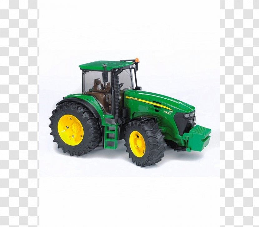 John Deere Tractor Bruder Loader Toy Transparent PNG