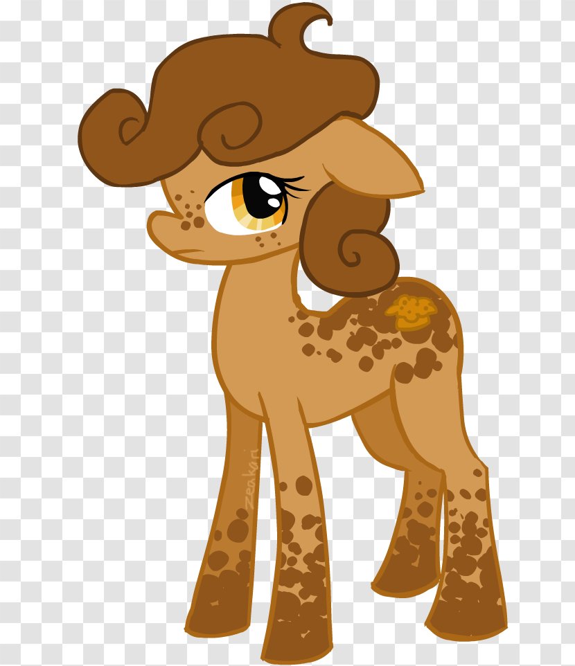 Muffin Rarity Chocolate Chip Cutie Mark Crusaders Giraffe - Horse Transparent PNG