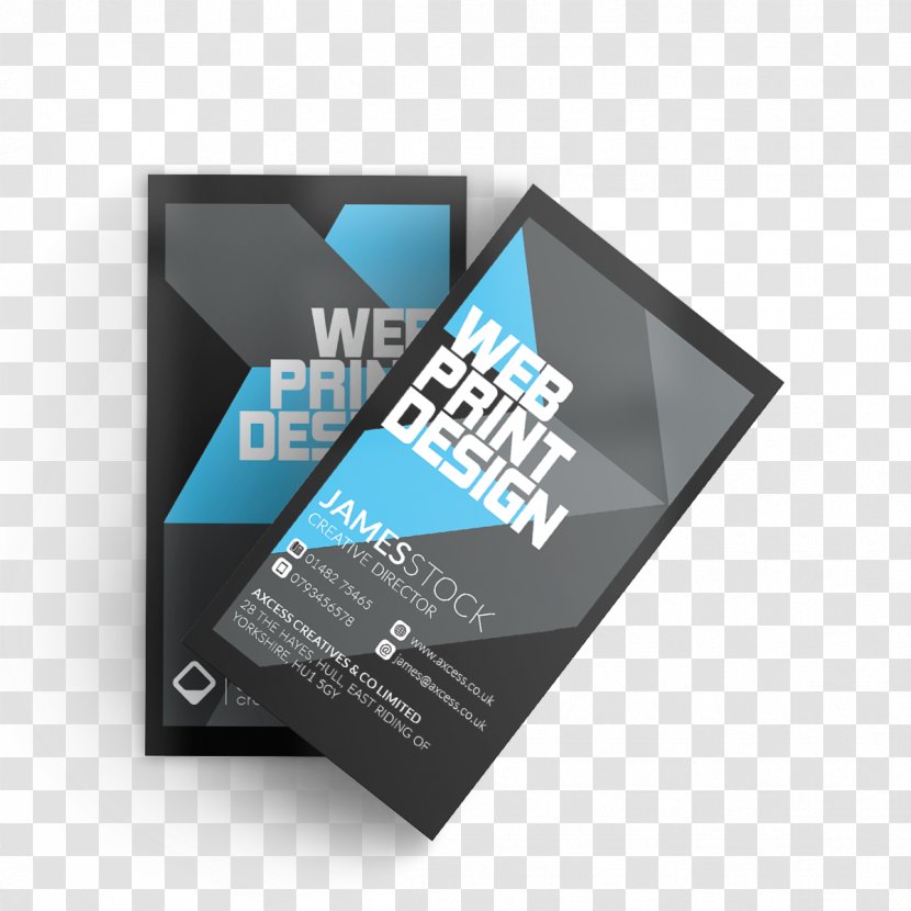 Responsive Web Design Graphic Business Cards - Logo Transparent PNG