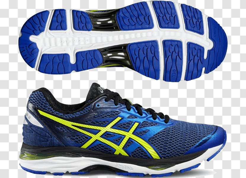 Sneakers ASICS Shoe Running Blue - Cross Training - Boot Transparent PNG