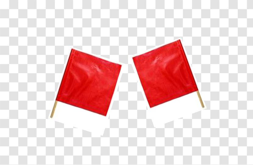 Barricade Red Flag Road Traffic Control Device - Orange Transparent PNG