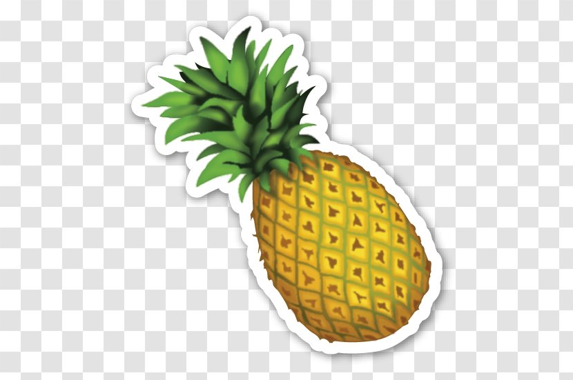 Emoji Sticker Pineapple Emoticon Transparent PNG
