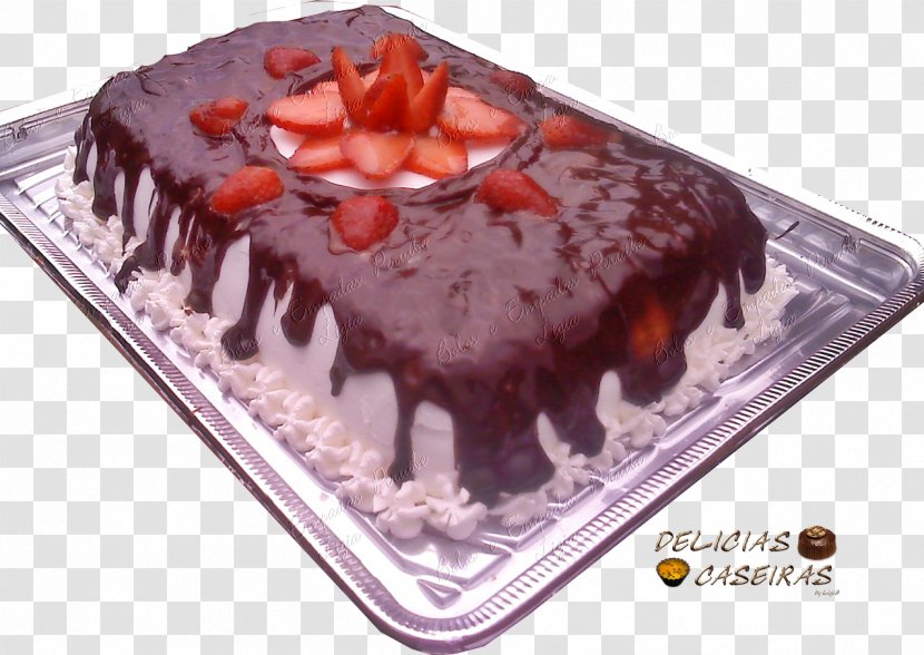 Chocolate Cake Sachertorte Ganache Brownie - Frozen Dessert - Bolo Transparent PNG