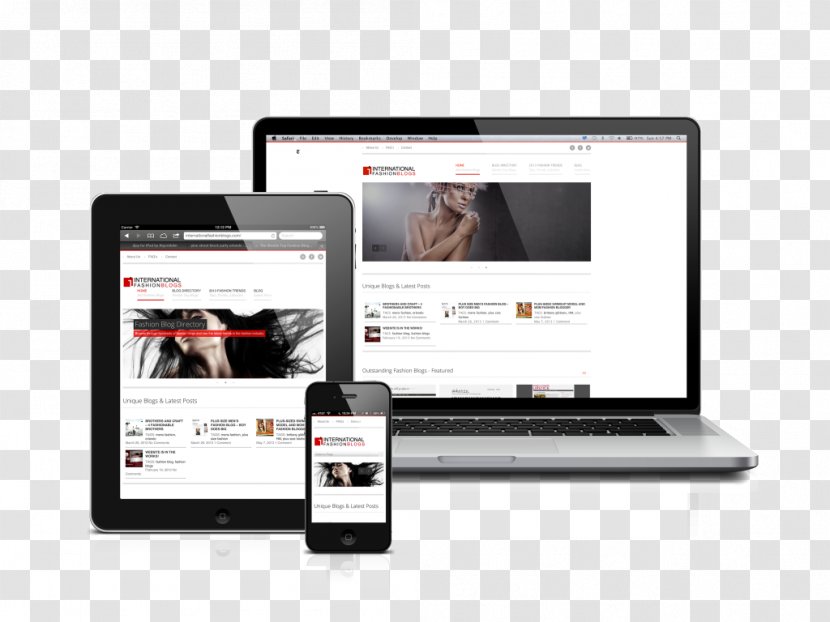 Responsive Web Design Development Transparent PNG