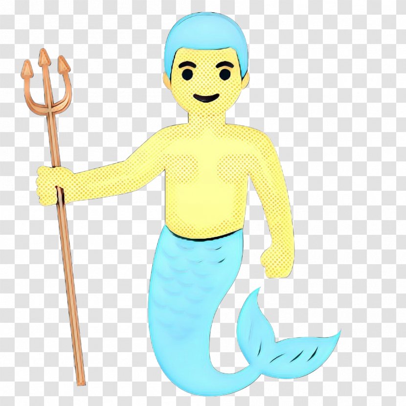 Pop Emoji - Mermaid - Gesture Cartoon Transparent PNG