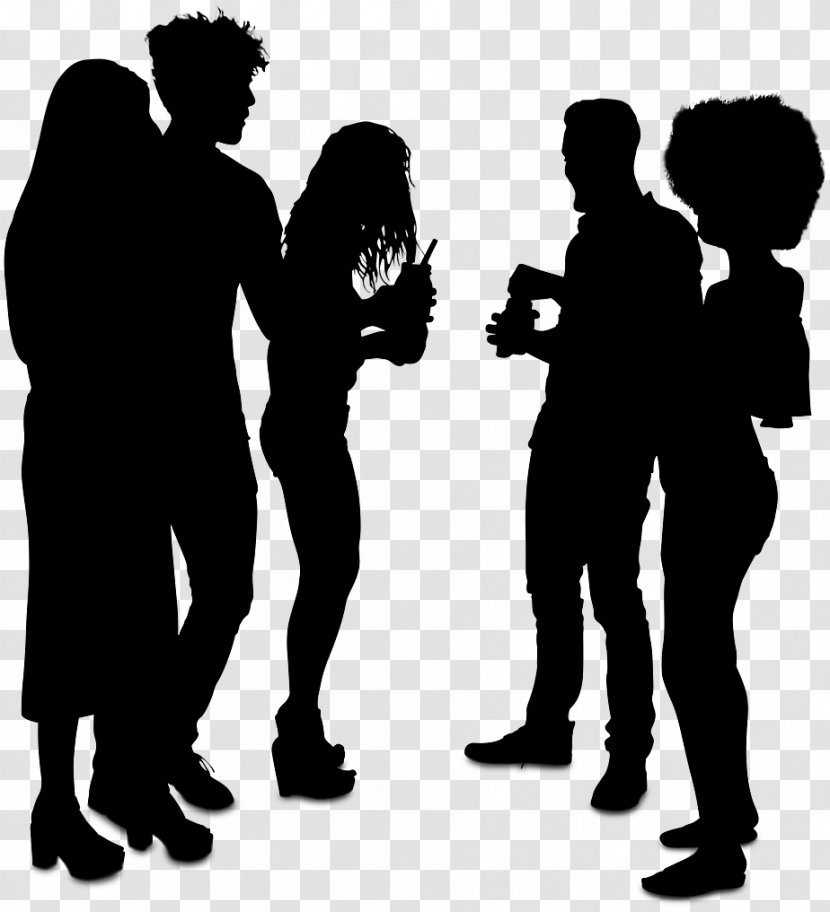 Human Behavior Silhouette I'm The Man Transparent PNG