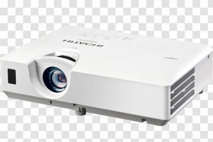 LCD Projector Multimedia Projectors Hitachi Liquid-crystal Display Output Device - Liquidcrystal Transparent PNG