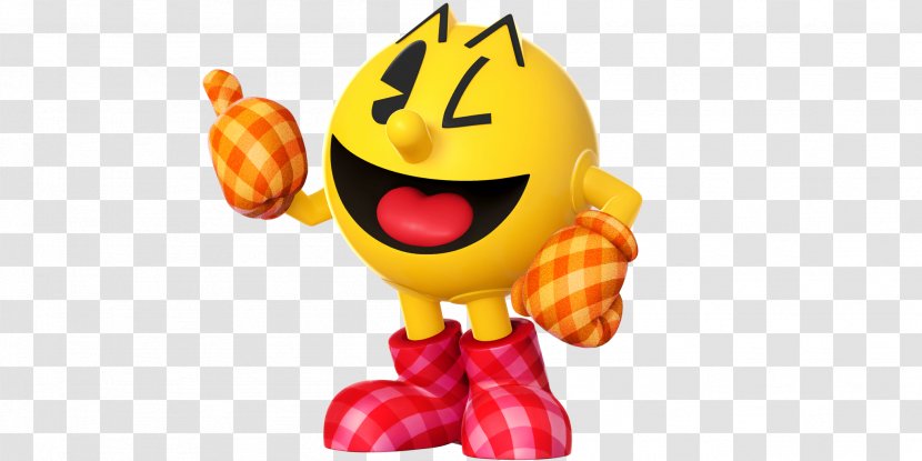 Pac-Man World Party Super Smash Bros. For Nintendo 3DS And Wii U Namco Museum - Arcade Game - Pac Man Transparent PNG