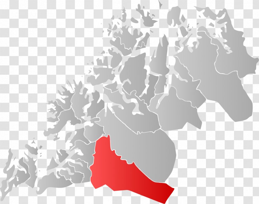 Bardu Balsfjord English Wikipedia Map - Wikimedia Commons Transparent PNG