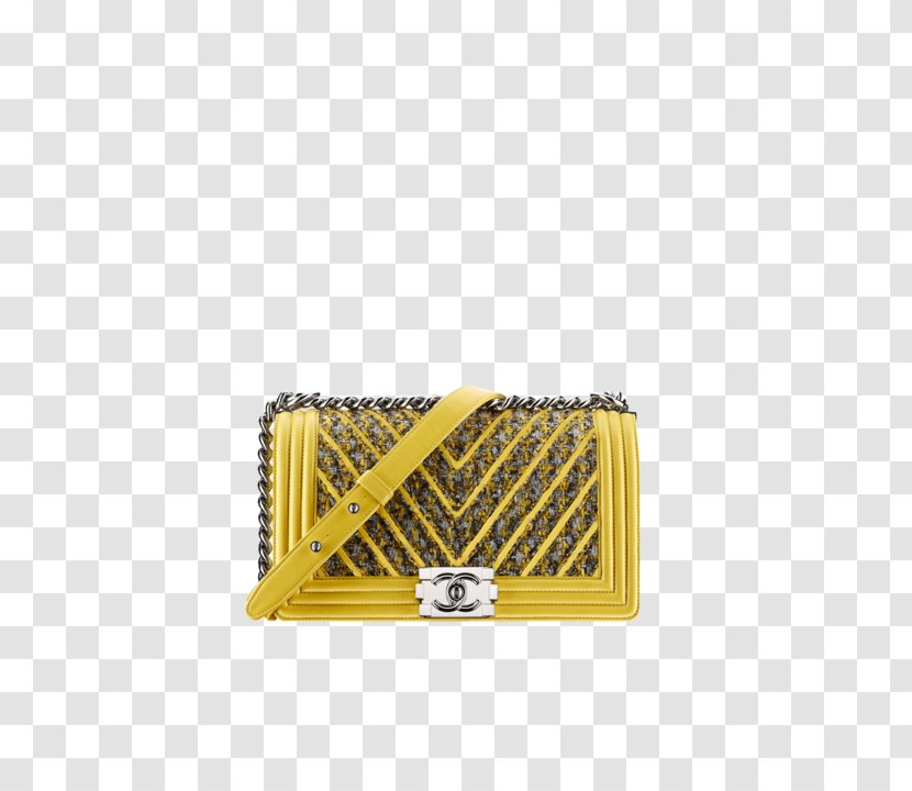 Chanel Handbag Fashion Autumn - Brand - Yellow Purse Transparent PNG