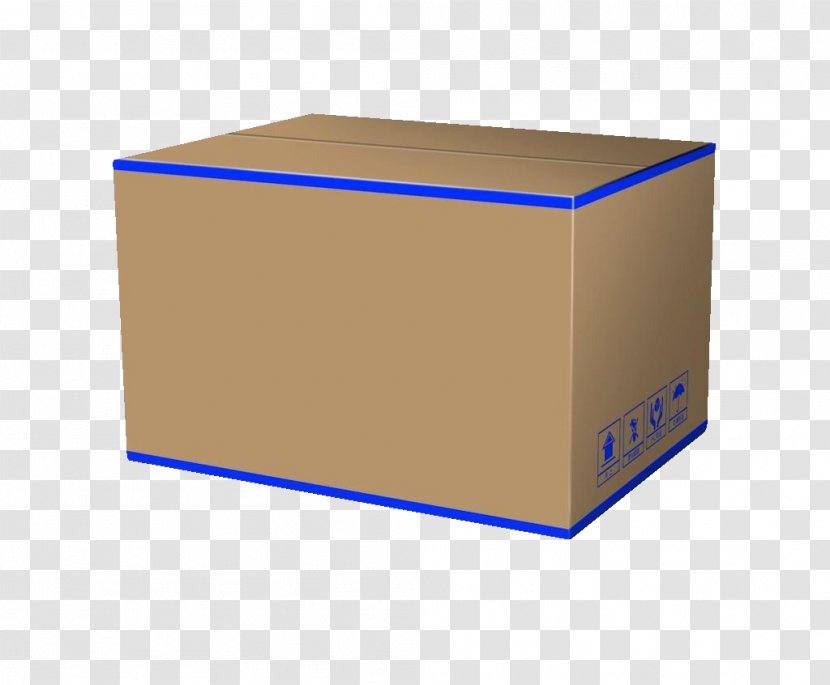 Box Rectangle Carton - Warehouse Cartons Transparent PNG