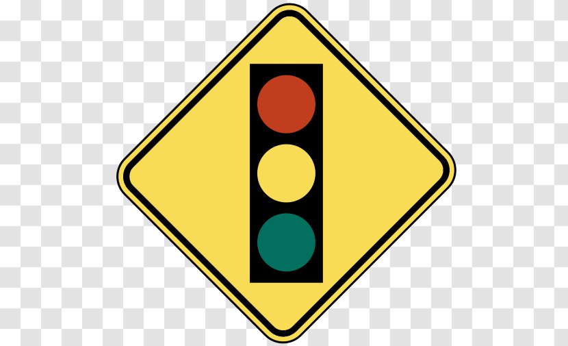Traffic Sign Light Warning Stop - Pedestrian Transparent PNG