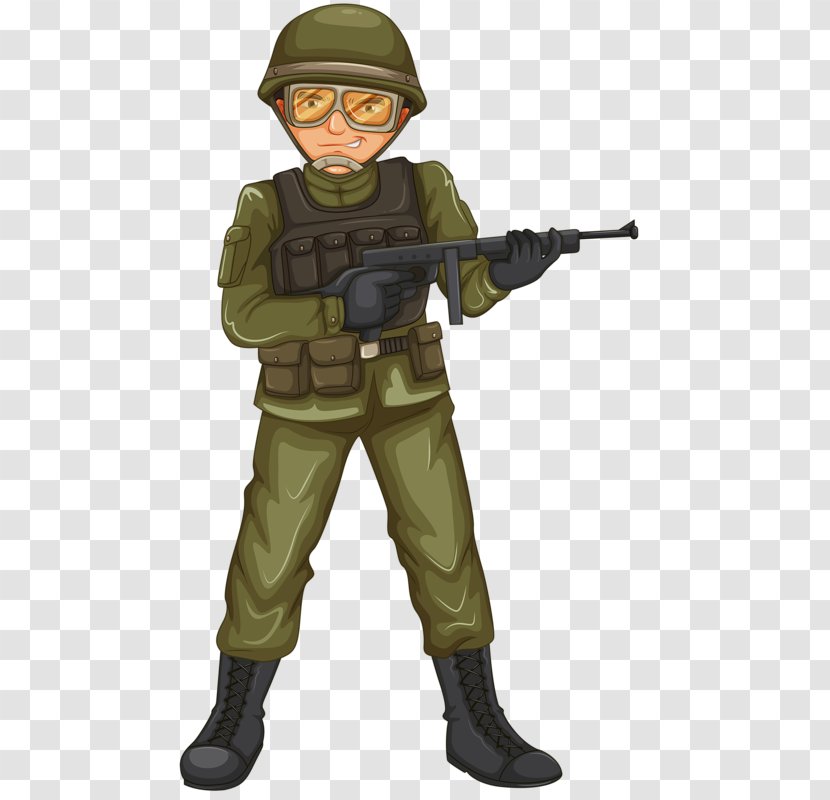 Soldier Royalty-free Illustration - Military Uniform - Armed Soldiers Transparent PNG
