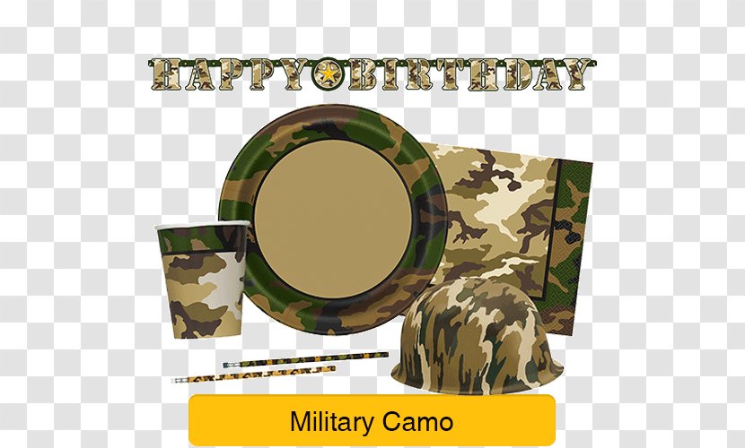 Cloth Napkins Military Camouflage Table Party - Service - Camo Transparent PNG