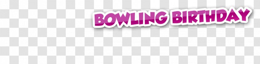 Logo Brand Pink M Font - Violet - Bowling League Transparent PNG