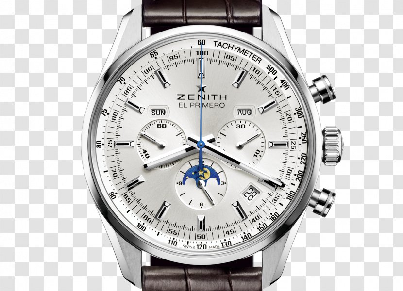 Zenith Watch Chronograph Clock Patek Philippe & Co. - Cyma Watches Transparent PNG