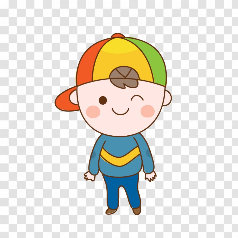 Boy Hat Sombrero - Cartoon - Children Transparent PNG