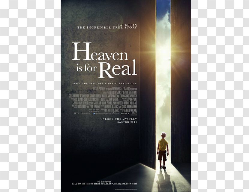 Heaven Is For Real Book Film Author - Poster - 7 Transparent PNG