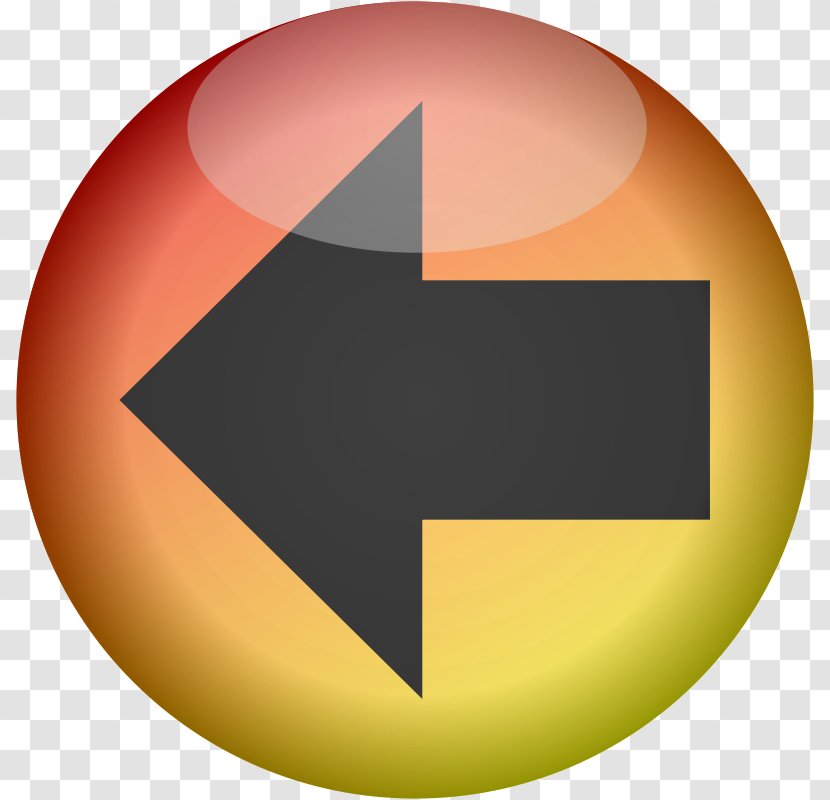 Clip Art Transparency Vector Graphics Button - Orange Transparent PNG