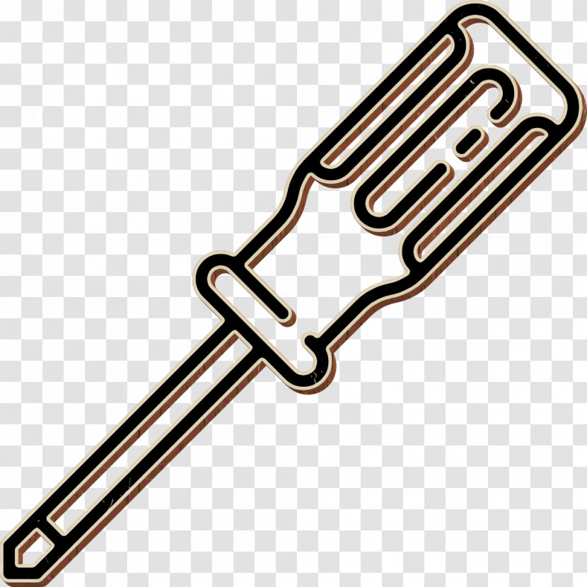 Screwdriver Icon Carpentry DIY Tools Icon Worker Icon Transparent PNG