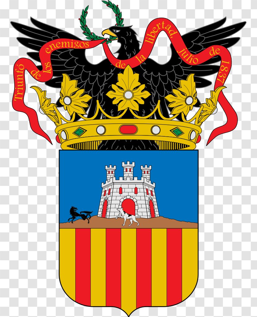 Magdalena Festival Escudo De Castellón La Plana Provincia Castell Vell Coat Of Arms - Roll Transparent PNG