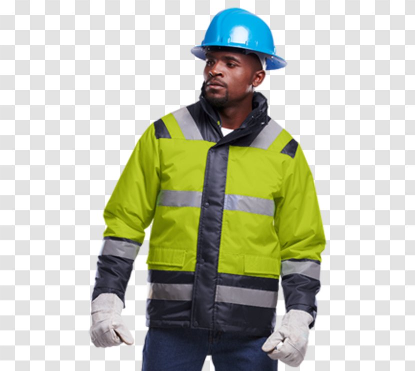 High-visibility Clothing Hard Hats Workwear Hoodie - Brand - Yellow Jacket Transparent PNG