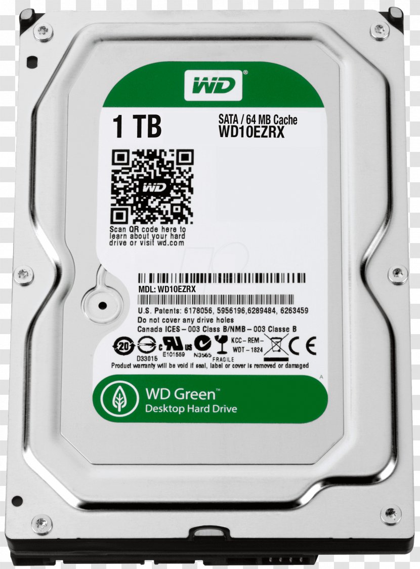 WD Green SATA HDD Hard Drives Western Digital Serial ATA Blue - Technology - Disk Storage Transparent PNG