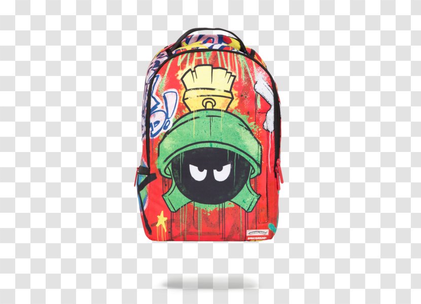 Marvin The Martian Tasmanian Devil Looney Tunes Sprayground Backpack Marvel Civil War - Headgear - Boyz N Hood Transparent PNG